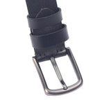 MAURO Men Classic Leather Belt Men Pin Buckle Tali Pinggang Lelaki Klasik Formal Casual Suit Belt Vintage Matte Buckle