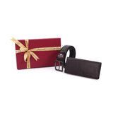 [Ready Stock MY] Perfect Anniversary Gift MAURO Premium Genuine Leather Belt & Wallet Gift Set