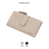 iPOLO EAST Ladies Vegan Leather Long Purse Wallet Dompet Panjang Perempuan Coin Pocket
