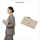 iPOLO EAST Ladies Vegan Leather Long Purse Wallet Dompet Panjang Perempuan Coin Pocket