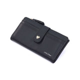 iPOLO EAST Ladies Vegan Leather Long Purse Wallet Dompet Panjang Perempuan Coin Pocket