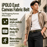 [Ready Stock MY] iPOLO East Everyday Essential Durable Canvas Fabric Belt Unisex