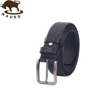 MAURO Men High Quality Leather Belt Men Pin Buckle Style Tali Pinggang Lelaki Berkualiti Formal Business Belt