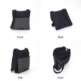 iPOLO EAST Water Resistant Nylon Sling Bag Lelaki Multi Compartment Crossbody Bag untuk Sales Executive Kerja Office