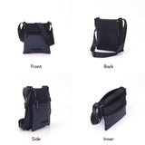 iPOLO EAST Water Resistant Nylon Sling Bag Lelaki Multi Compartment Crossbody Bag untuk Sales Executive Kerja Office