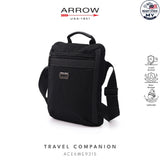 Ready Stock MY Arrow Everyday Travel Unisex Messenger Microfiber Sling Bag Water and Scratch Resistant