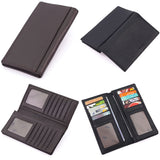 Ready Stock MY Smart Organization Men Genuine Leather Long and Short Wallet Collection
