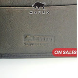 MAURO Genuine Dompet Lelaki Kulit Original Mauro Tri Fold Men Wallet Premium Wallet for Men Slim & Durable Dompet Lelaki