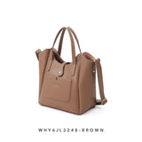 Ready Stock MY Office Professionals Tote ARROW Ladies Premium Vegan Leather Handbag Shoulder Bag