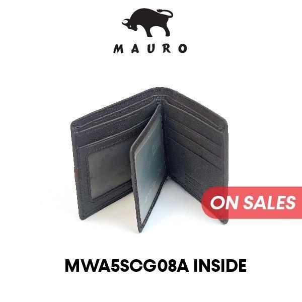 MAURO Genuine Dompet Lelaki Kulit Original Mauro Tri Fold Men Wallet Premium Wallet for Men Slim & Durable Dompet Lelaki
