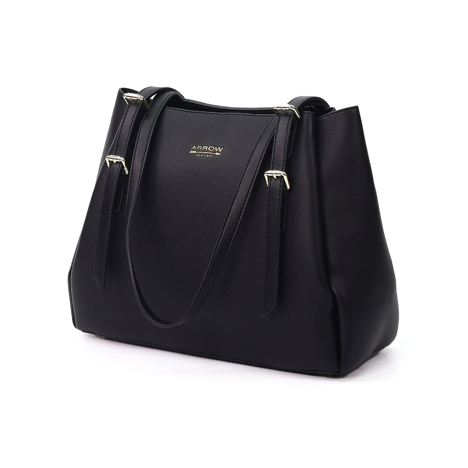 Ready Stock MY Office Professionals Tote ARROW Ladies Premium Vegan Leather Handbag Shoulder Bag