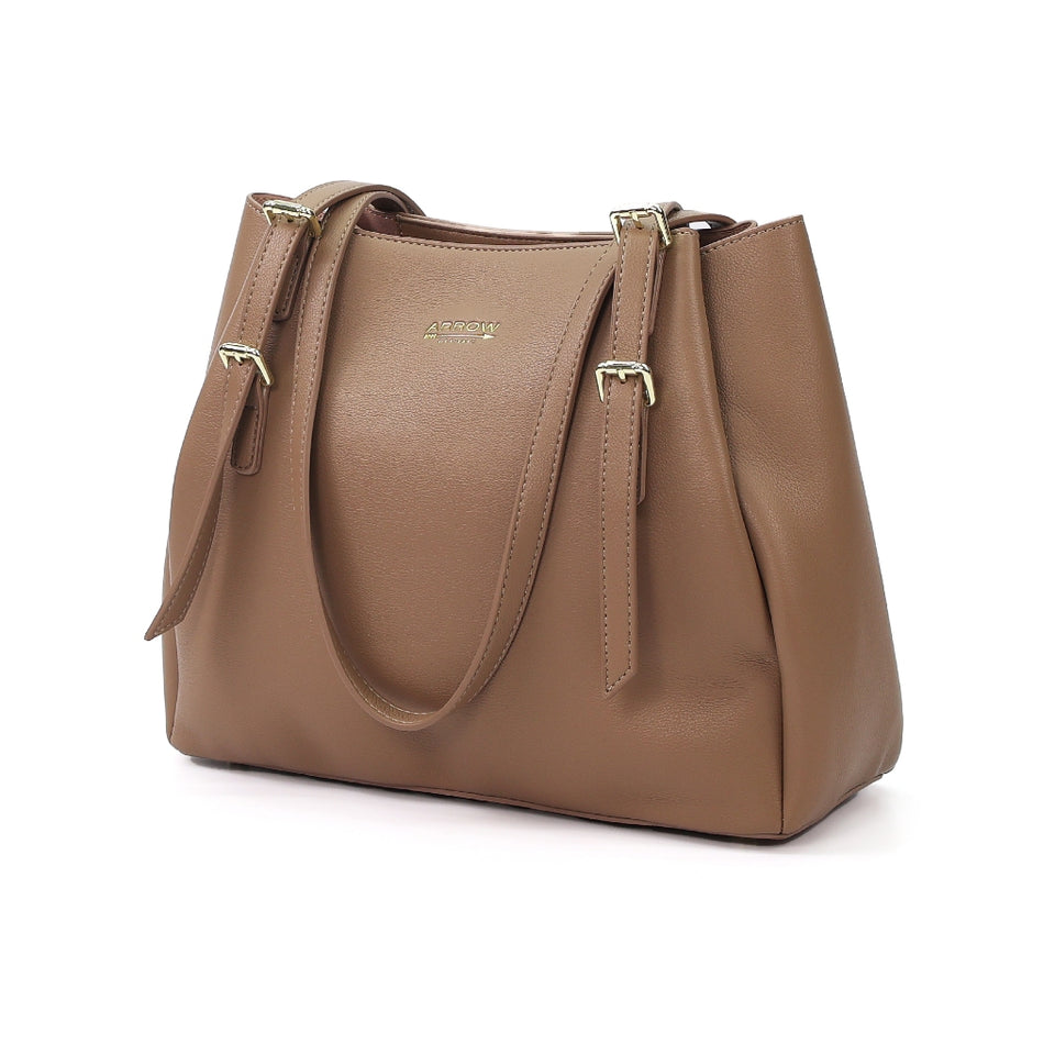 Ready Stock MY Office Professionals Tote ARROW Ladies Premium Vegan Leather Handbag Shoulder Bag