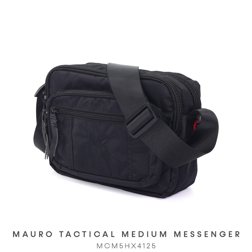 COMBO DEAL MAURO TACTICAL TWIN Nylon Large and Medium Messenger Bag Water Resistant Beg Lelaki Kalis Air
