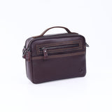 Ready Stock MY MAURO Men Everyday Organizer Premium Leather Messenger Sling Bag Beg Silang Lelaki