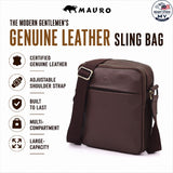 Ready Stock MY The Modern Gentlemen's MAURO Genuine Leather Sling Bag