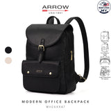 Ready Stock MY Modern Office ARROW Ladies Premium Vegan Leather Backpack
