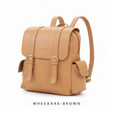 Ready Stock MY Modern Office ARROW Ladies Premium Vegan Leather Backpack