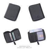 ARROW ARMOR GRAIN Men Genuine Leather Zipper Wallet Collection Dompet Lelaki Berzip Kulit Asli