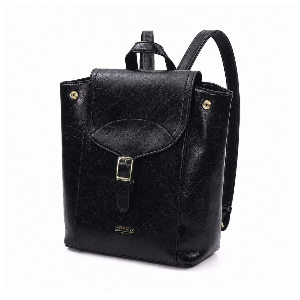 Ready Stock MY ARROW Ladies Vegan Leather Lifestyle Modern Backpack