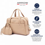 Ready Stock MY ARROW Pebbled Vegan Leather Ladies Handbag with Mini Pouch