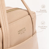 Ready Stock MY ARROW Pebbled Vegan Leather Ladies Handbag with Mini Pouch