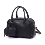 Ready Stock MY ARROW Pebbled Vegan Leather Ladies Handbag with Mini Pouch