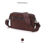 Ready Stock MY Executive iPOLO East Vegan Leather Men Messenger Crossbody Bag