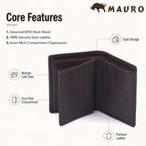 Ready Stock MY One For Every Style Genuine Leather Men Wallet RFID Block Collection Dompet Koleksi Lelaki