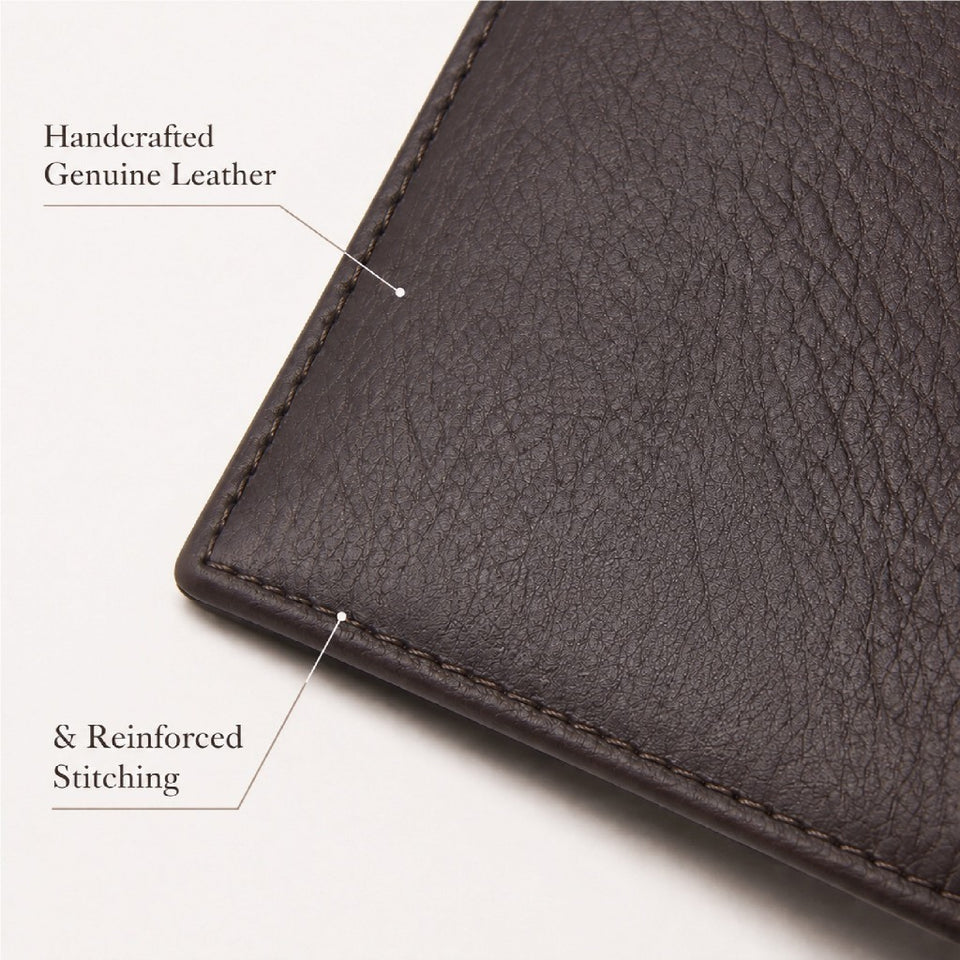 Ready Stock MY One For Every Style Genuine Leather Men Wallet RFID Block Collection Dompet Koleksi Lelaki