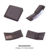 Ready Stock MY One For Every Style Genuine Leather Men Wallet RFID Block Collection Dompet Koleksi Lelaki