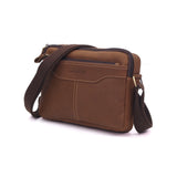Ready Stock MY Smart Minimal Carry Full Grain Leather Men Messenger Bag for Him Beg Silang Kulit Lelaki