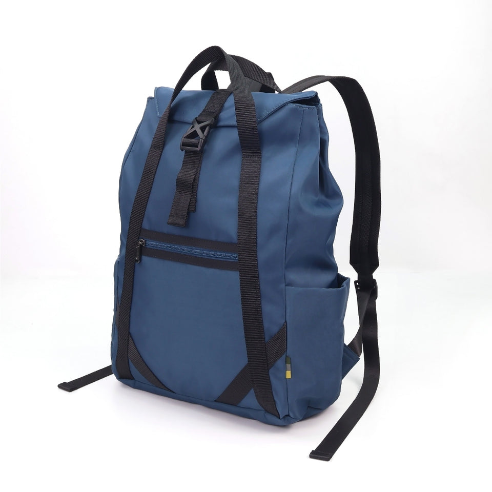 Ready Stock MY iPOLO East FlexCarry Unisex Nylon Backpack Uniseks Nilon Ringan Banyak Kompartmen