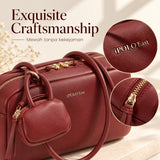 [Ready Stock] MY iPOLO East Elegant Vegan Smooth Leather Texture Ladies Bowling Bag Beg Tangan Wanita