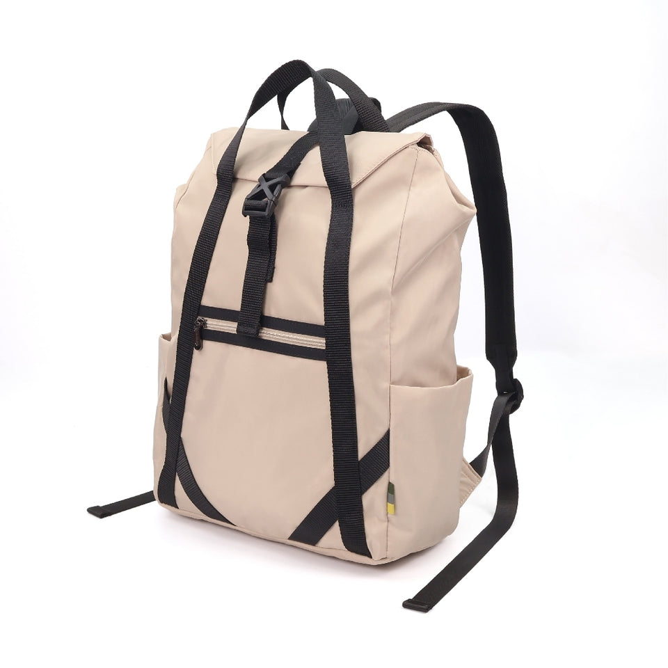 Ready Stock MY iPOLO East FlexCarry Unisex Nylon Backpack Uniseks Nilon Ringan Banyak Kompartmen