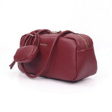 [Ready Stock] MY iPOLO East Elegant Vegan Smooth Leather Texture Ladies Bowling Bag Beg Tangan Wanita