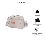 iPOLO East Metro Nylon Collection Ladies Messenger Crossbody Bag