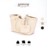 ARROW HAVEN Ladies Tote Handbag - Beg Silang Perempuan | Exquisite Pebbled Synthetic Leather