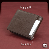 Mauro Budget Men Genuine Leather Tri-Fold Wallet 2205A