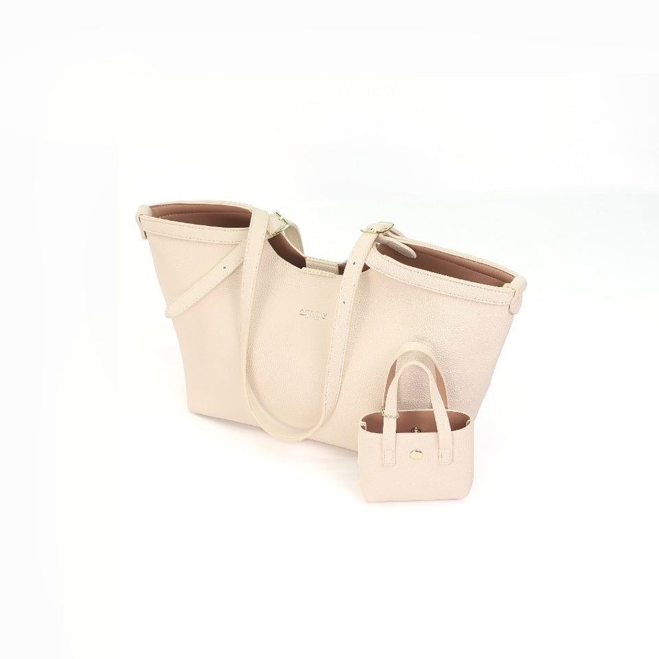 ARROW HAVEN Ladies Tote Handbag - Beg Silang Perempuan | Exquisite Pebbled Synthetic Leather
