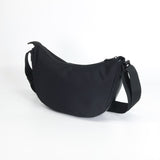iPOLO East Crossbody Bag Adjustable Strap Nylon Half Moon Bag with Small Purse PHN4XX819