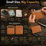 iPOLO East Personalised Leather Card Holder Business Card Holder Credit Card Holder Name Card Holder Dompet Kad Wallet