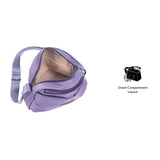iPOLO East Metro Nylon Collection Ladies Messenger Crossbody Bag
